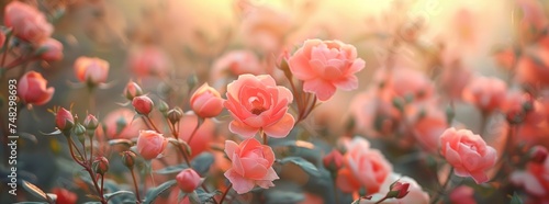 a background with some pink flowers in it