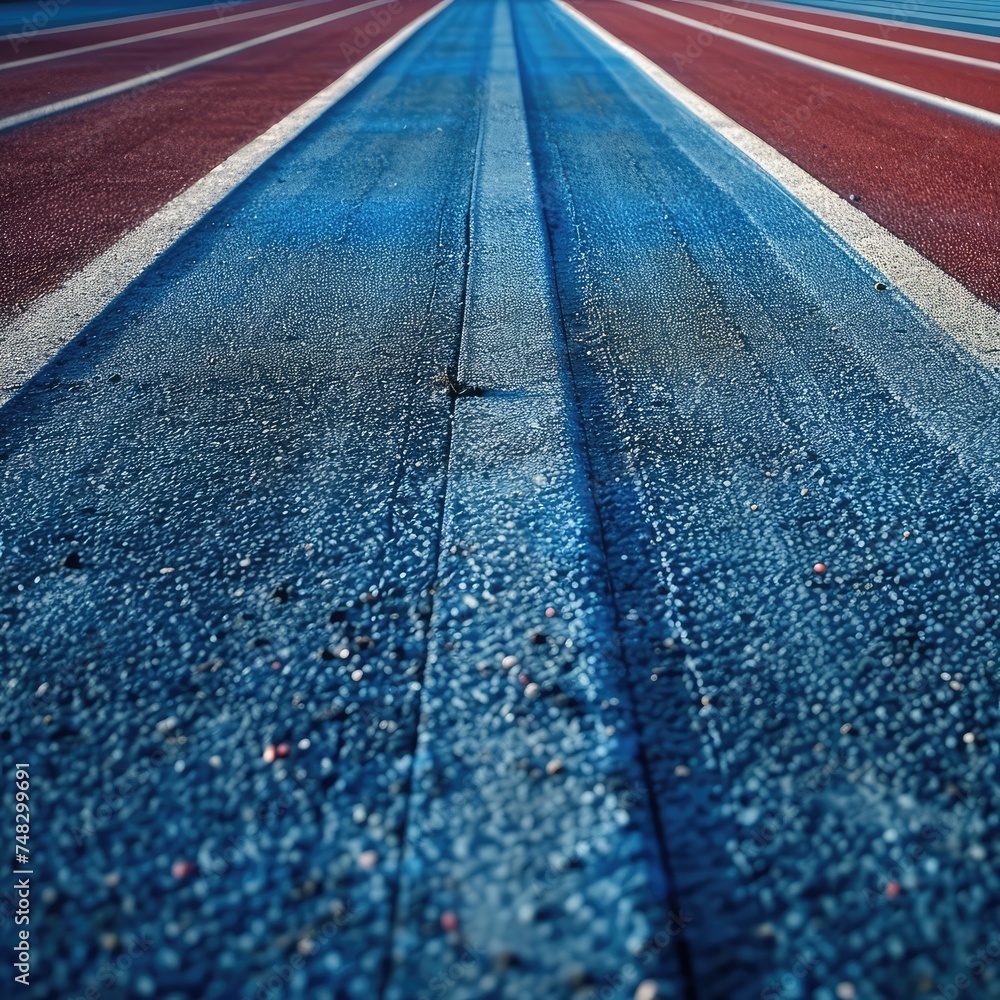 Blue Stadium Coverage Texture, Treadmill Textured Background, Jogging Field Pattern, Rubber Crumb Track