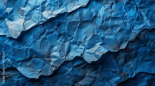Texture of blue paper