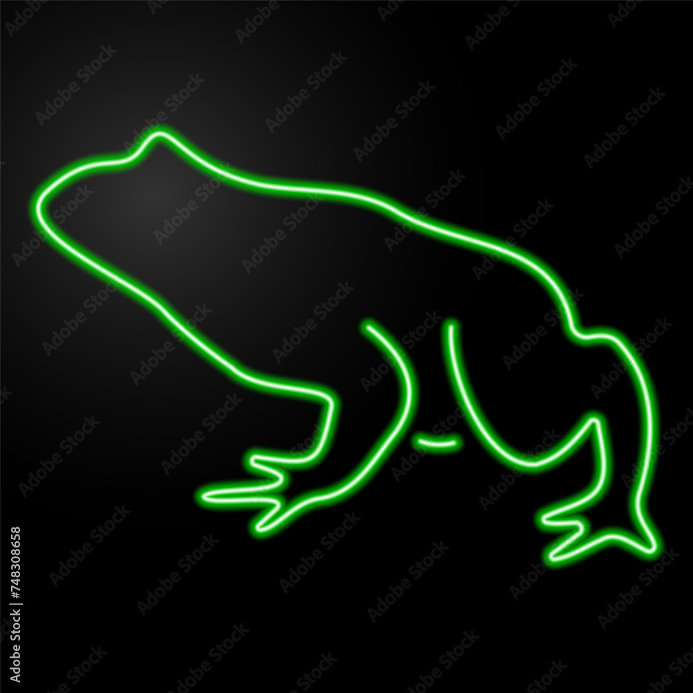 toad neon sign, modern glowing banner design, colorful modern design trend on black background. Vector illustration. toad neon sign, modern glowing banner design, colorful modern design trend on black background. Vector illustration.