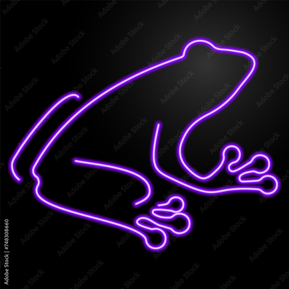 toad neon sign, modern glowing banner design, colorful modern design trend on black background. Vector illustration. toad neon sign, modern glowing banner design, colorful modern design trend on black background. Vector illustration.