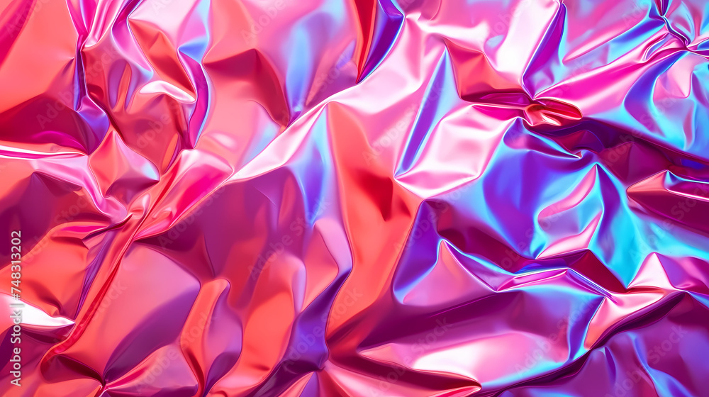Bright holographic foil background, vivid multicolored and pastel trendy background Bright holographic foil background, vivid multicolored and pastel trendy background