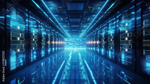 Data centers are places where data is stored that is safe and always ready at all times.
