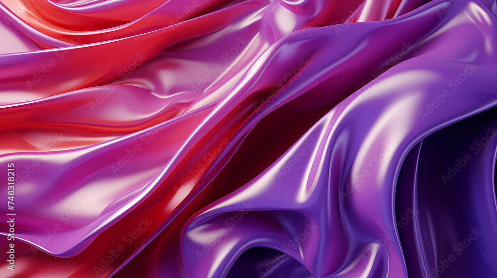 Obraz premium Bright holographic foil background, vivid multicolored and pastel trendy background