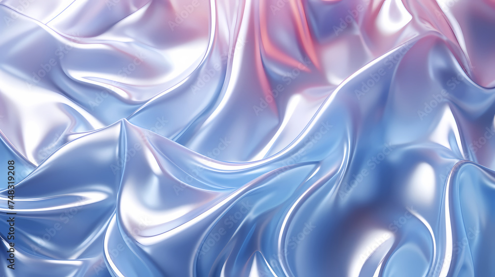 Holographic effect foil texture background, abstract textured colorful plastic background