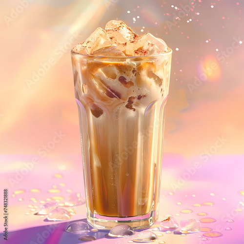 Iced Coffee Delight: Refresh Your Day with a Cool Brew, iced latte, iced coffee with milk