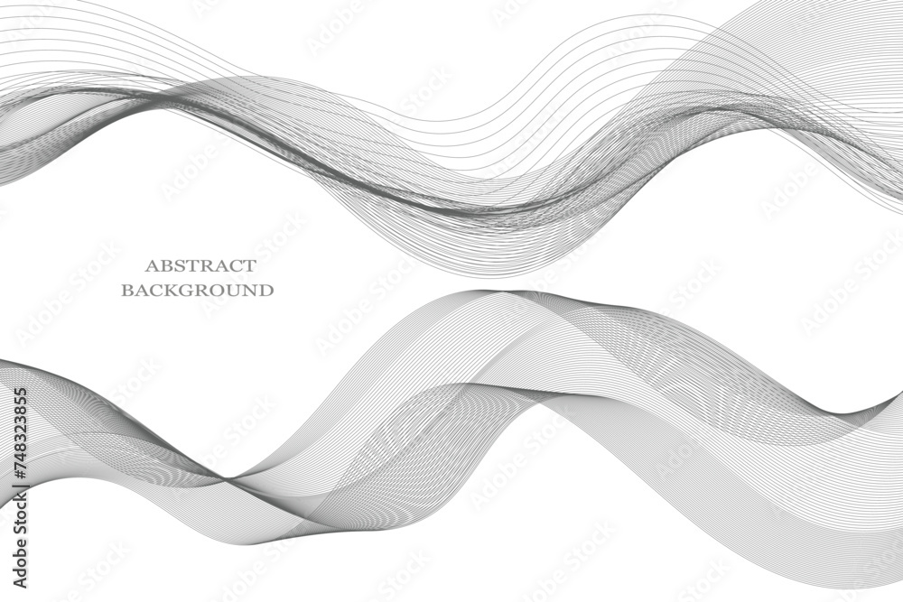bstract wave element for design. Digital frequency track equalizer. Stylized line art background. Vector illustration. Wave with lines created using blend tool. Curved wavy line, smooth stripe. bstract wave element for design. Digital frequency track equalizer. Stylized line art background. Vector illustration. Wave with lines created using blend tool. Curved wavy line, smooth stripe.