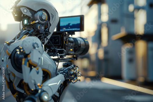 AI Replacing the Film Industry: Cinematic Cyborgs Take Center Stage, Transforming Script to Screen with Technological Brilliance and Artistic Ingenuity.
