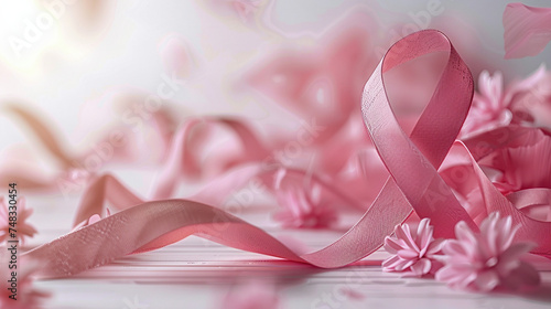 Breast Cancer Awareness Ribbon 
