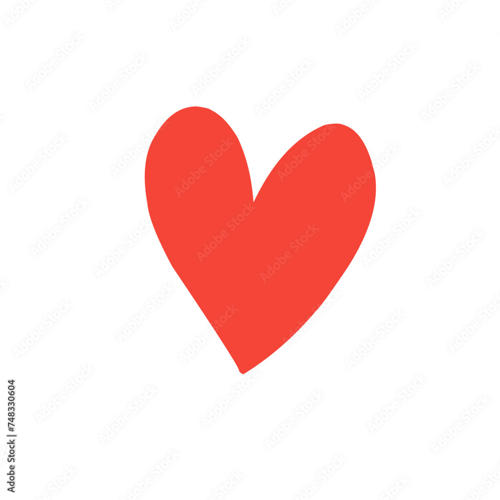 Red heart vector Red heart vector