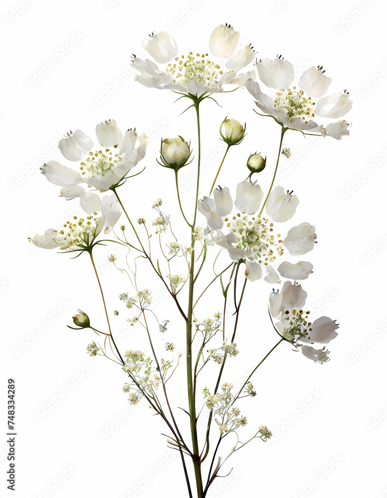 Fototapeta premium serene floral arrangement