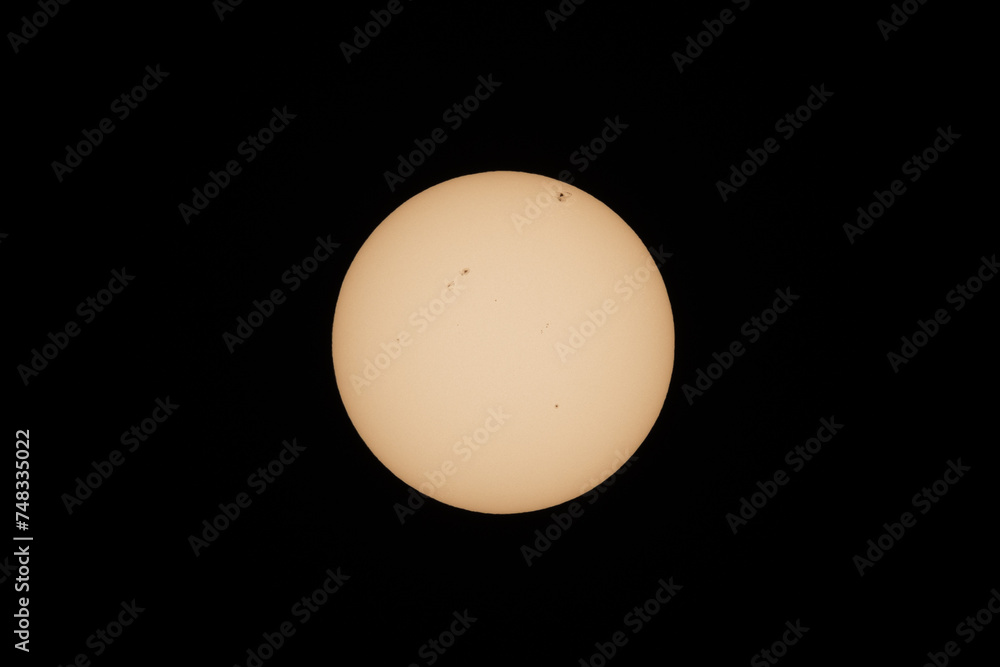 Sunspot in last day of February 2024 Sunspot in last day of February 2024