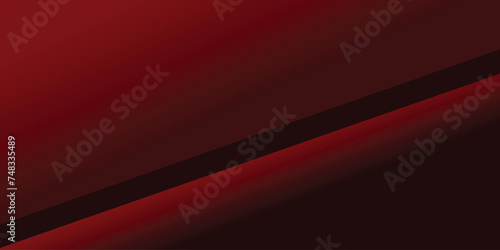 Dark red abstract background with 3D overlap layer rounded rectangle pattern. Vector illustration