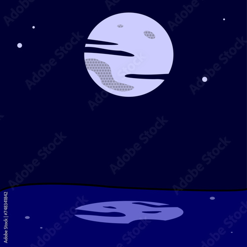 Plein Lune style Pop Art