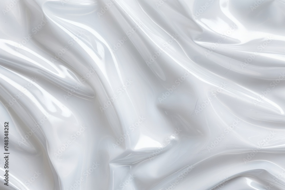 Obraz premium White plastic film wrap texture background White plastic film wrap texture background