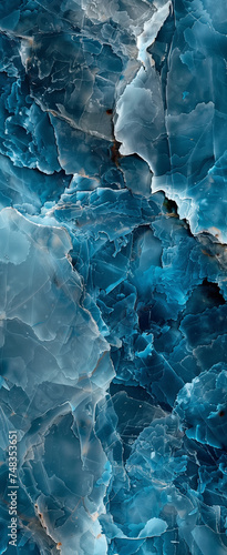Sapphire Swirls: Detailed Texture of Blue Marble for galaxy flip wallpaper © 대연 김