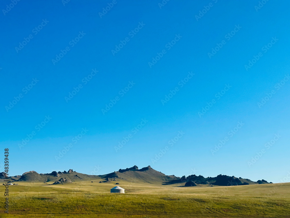 Obraz premium Grasslands, Mongolia