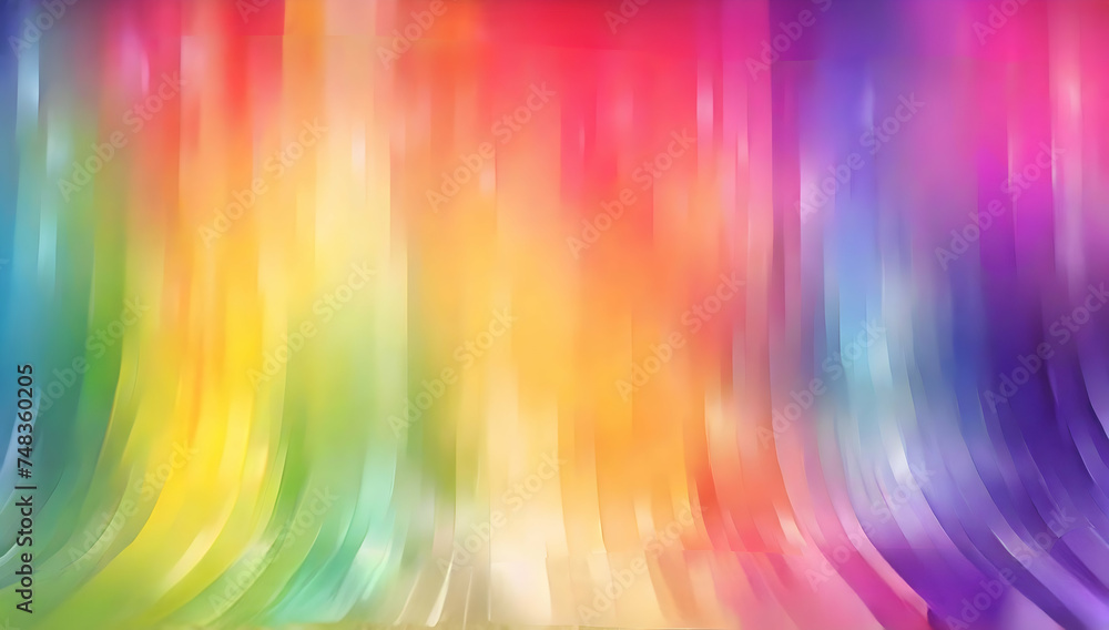 Blurred abstract rainbow background of wallpaper. Background illustration.