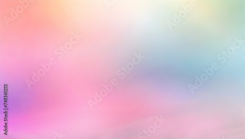 Blurred gradient abstract pastel color background.
