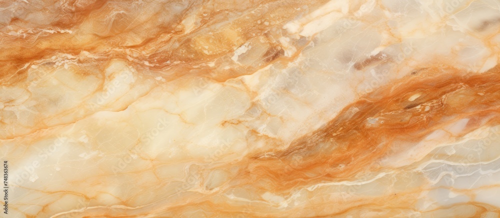 This photo shows a detailed view of a natural Onyx marble surface, showcasing its unique textures and patterns up close. This photo shows a detailed view of a natural Onyx marble surface, showcasing its unique textures and patterns up close.