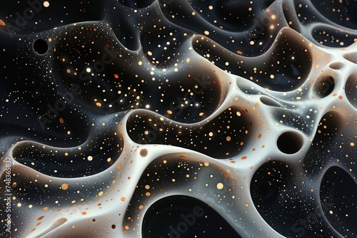 Abstract Background Ai Generative