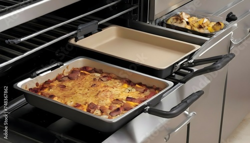 Keep the extended handles of pans out of the aisles and away from a direct heat source.