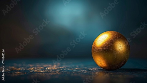 Black and Gold Abstract Background Ai Generative