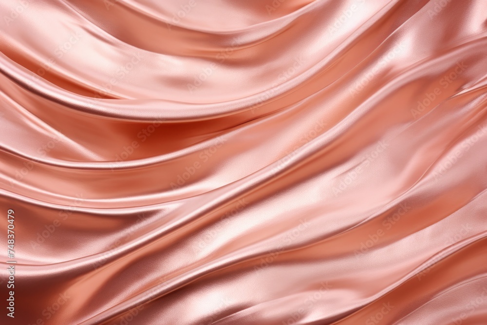 Obraz premium Rose gold background metallic texture