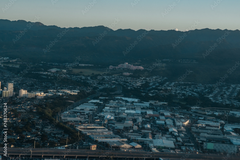 Daniel K. Inouye International Airport. Aerial photography of Honolulu to Kahului from the plane. Daniel K. Inouye International Airport. Aerial photography of Honolulu to Kahului from the plane.