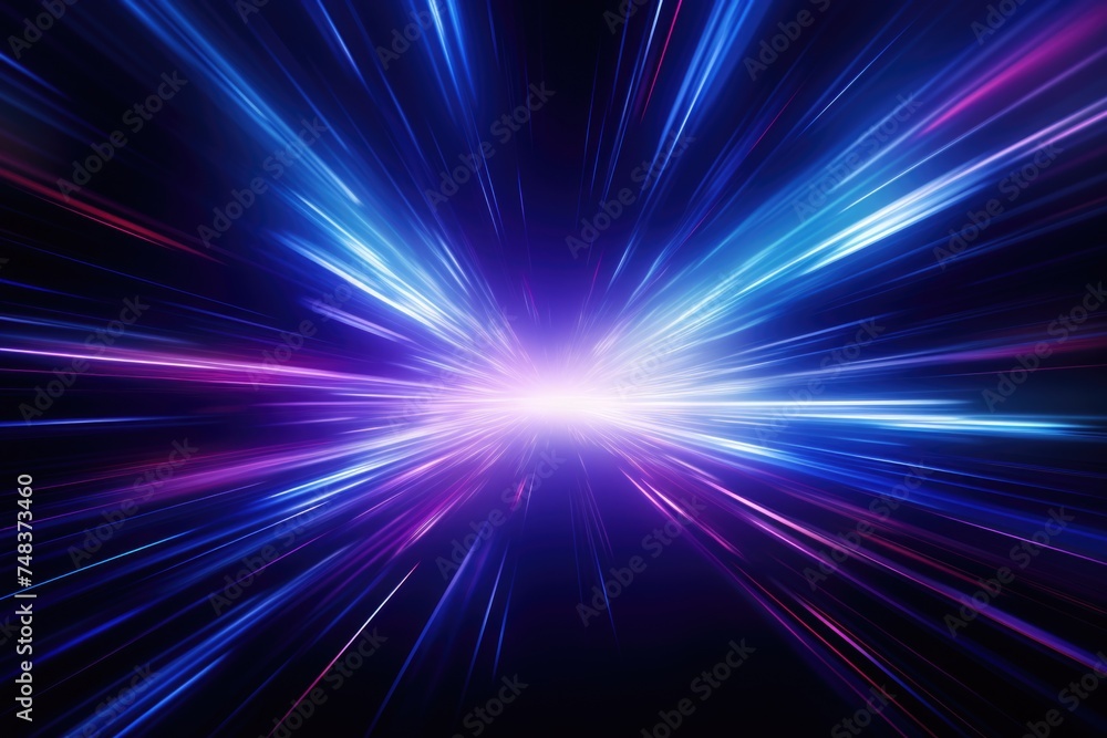 Neon cyber flare on dark abstract background. Neon cyber flare on dark abstract background.