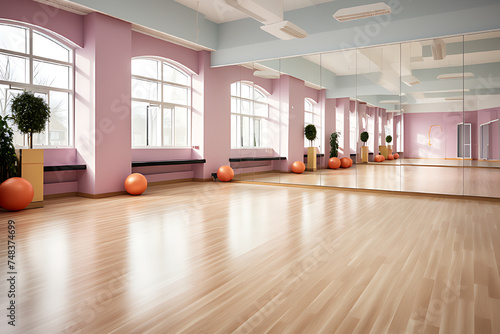 Dance classroom.