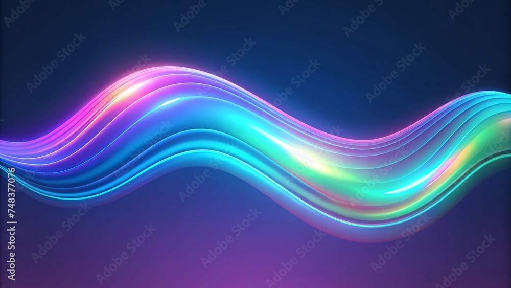 Abstract Colorful Wave Design Background Abstract Colorful Wave Design Background