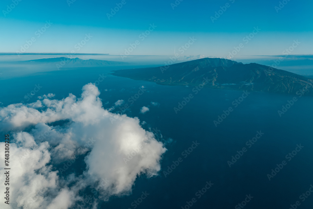 The West Maui Mountains, West Maui Volcano, or Mauna Kahālāwai which means The West Maui Mountains, West Maui Volcano, or Mauna Kahālāwai which means