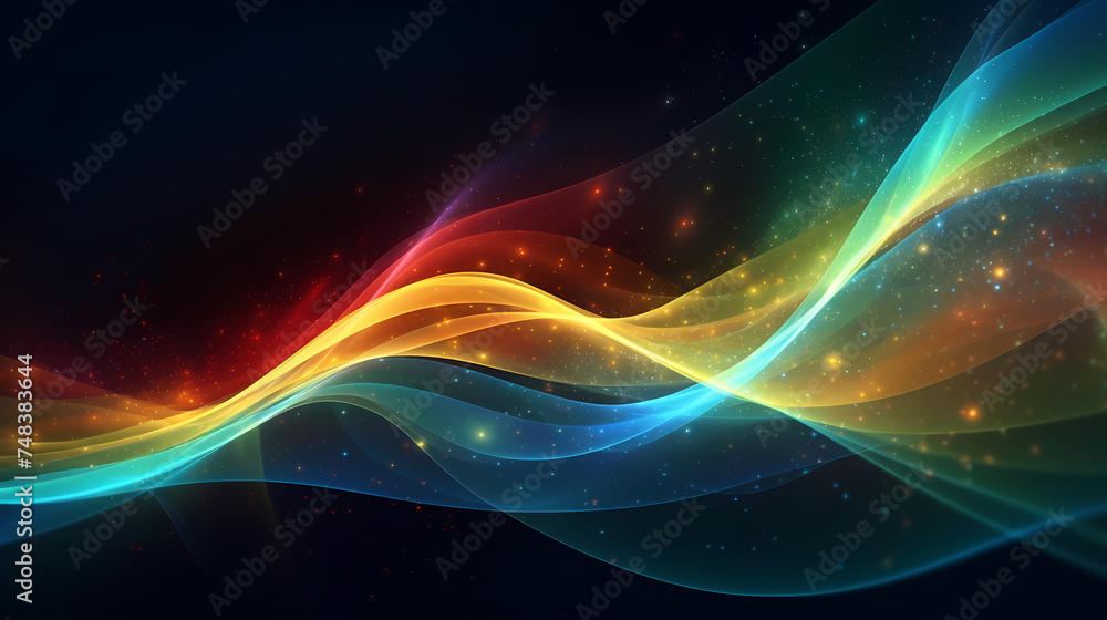 Fascinating space distorted background Fascinating space distorted background