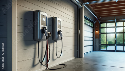 Home Charging Solution for Electric Vehicles in a Private Garage