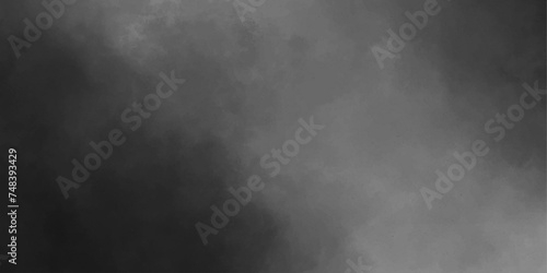Black blurred photo dreamy atmosphere transparent smoke.AI format ethereal spectacular abstract vector desing.misty fog texture overlays galaxy space background of smoke vape. 