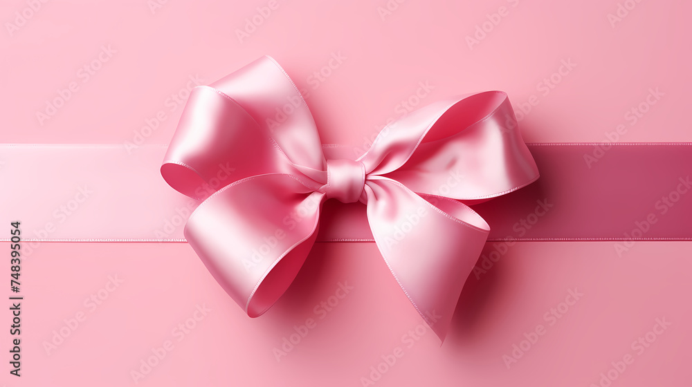 Ribbon on background Ribbon on background