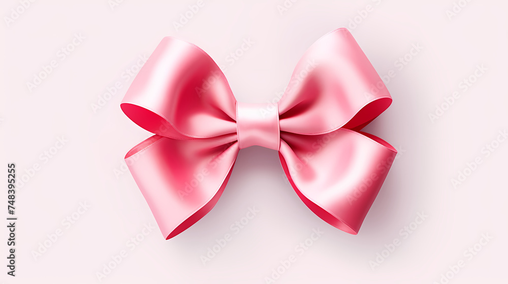 Ribbon on background Ribbon on background