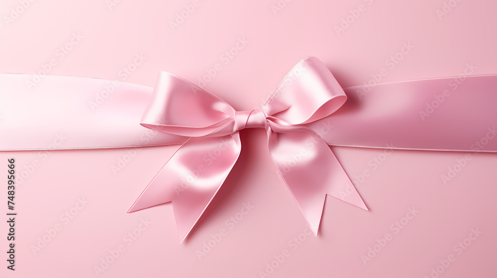 Ribbon on background Ribbon on background