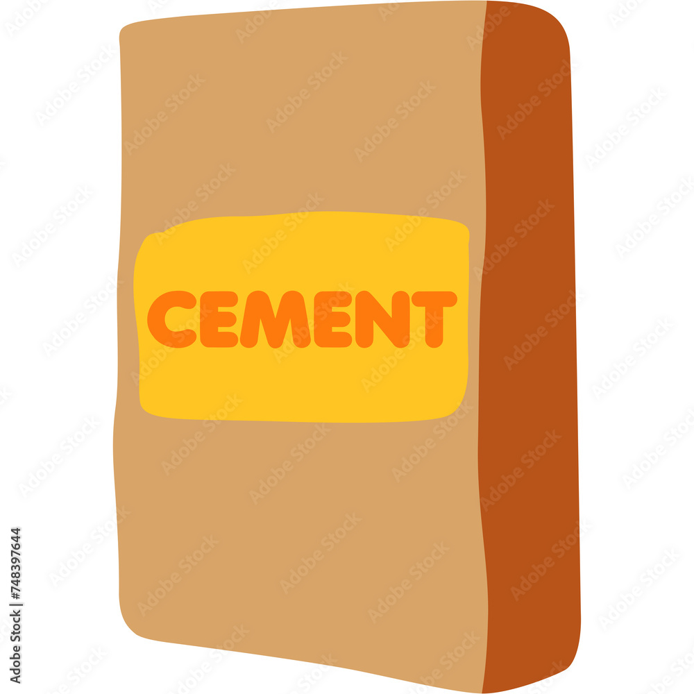 Cement Illustration