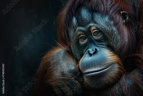 orangutan the endangered species © Hungarian