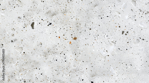 Speckled White Concrete Texture with Natural Elements and Imperfections