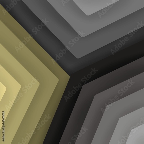 Brown, Grey, Gold Gradients Abstract Design