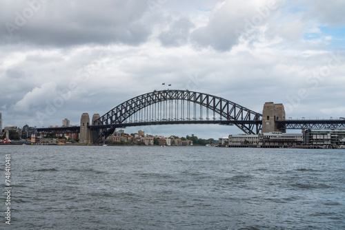 Sydney harbor bridge. © grainhouse