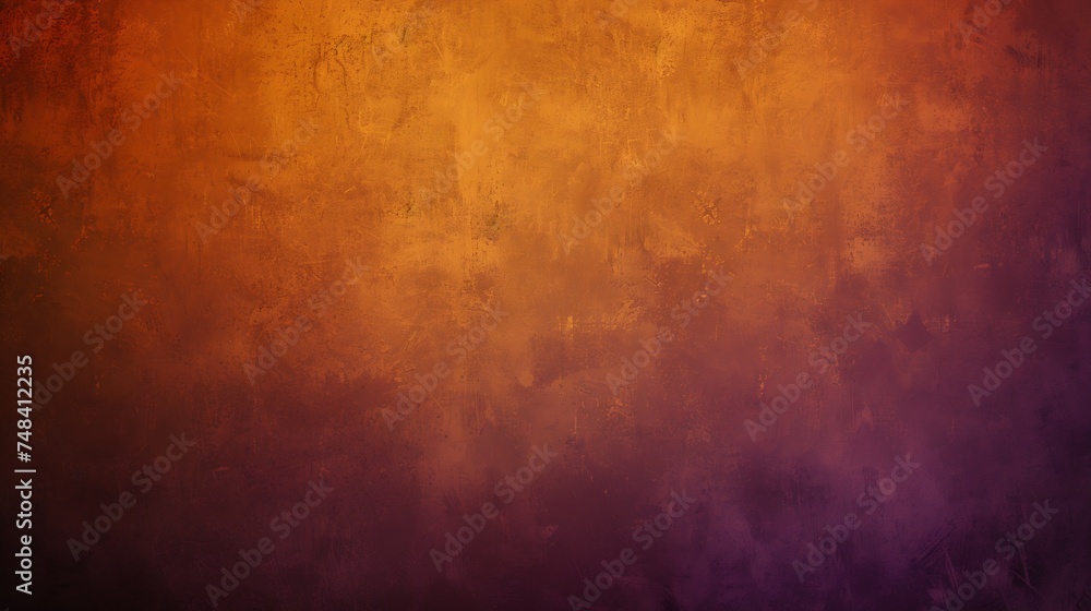 Dark orange brown purple abstract texture Gradient Cherry gold vintage elegant background with space for design Halloween Thanksgiving autumn : Generative AI Dark orange brown purple abstract texture Gradient Cherry gold vintage elegant background with space for design Halloween Thanksgiving autumn : Generative AI