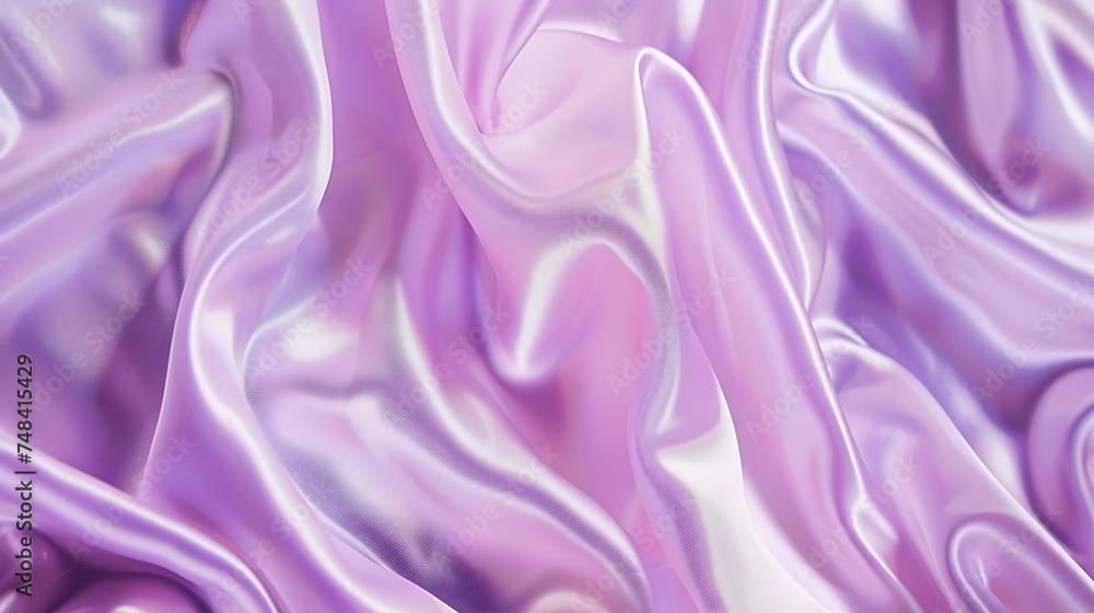 Purple pink silk satin background Soft folds Shiny fabric Luxury lilac background Space Design Web banner Wide Website header Flat lay Table top view Birthday wedding Christmas Valenti : Generative AI Purple pink silk satin background Soft folds Shiny fabric Luxury lilac background Space Design Web banner Wide Website header Flat lay Table top view Birthday wedding Christmas Valenti : Generative AI