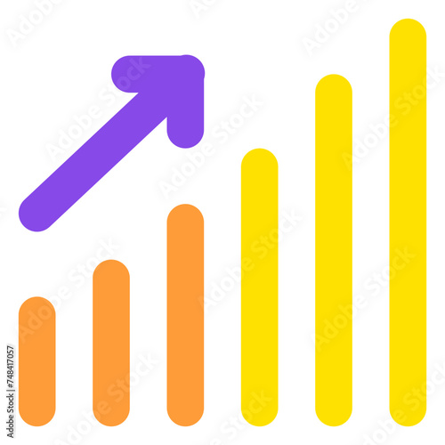 growth graph icon