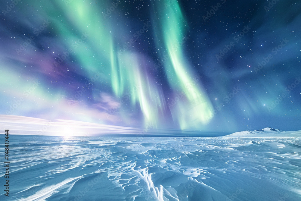 Winter Aurora Borealis Winter Aurora Borealis