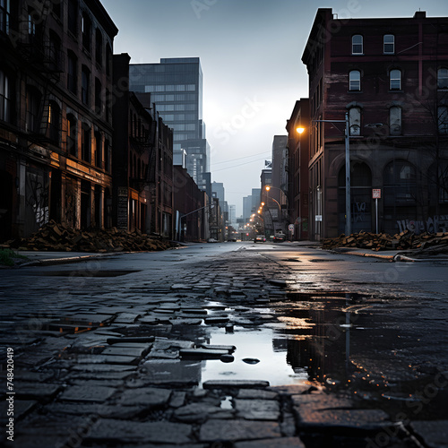 Haunting Expression of Silence: Urban Desertion in its Stark Emptiness