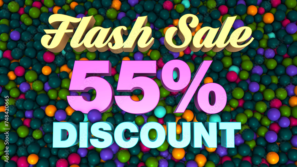 High Angle View Flash Sale 55 Percent Discount 3d Lettering On Turquoise Green Colorful Ball Pit Balls Background 3d Rendering High Angle View Flash Sale 55 Percent Discount 3d Lettering On Turquoise Green Colorful Ball Pit Balls Background 3d Rendering